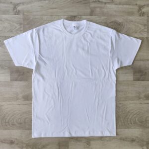 Round Neck T Shirt White